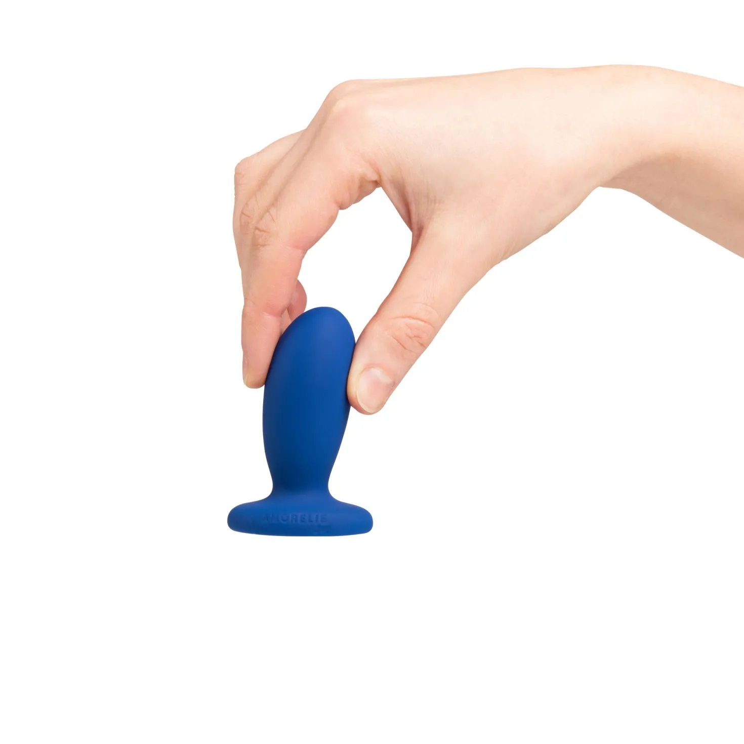 AMORELIE Joy - Plug Anal Vibrant "Fly" - Bleu