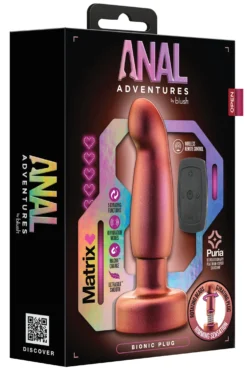 Anal Adventures Matrix - Bouchon Bionique - Cuivre Cosmique