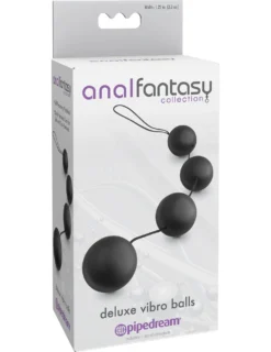 Anal Fantasy Boules anales Deluxe Vibro Noir