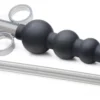 Applicateur de lubrifiant pour perles graduées en silicone