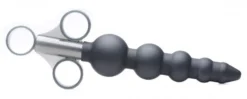 Applicateur de lubrifiant pour perles graduées en silicone