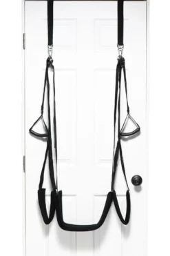 Balançoire de porte pour amoureux - Noir