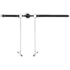 Bedroom Fantasies - Collier avec Laisse - Argent