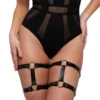 Bedroom Fantasies - Harnais de cuisse - Noir