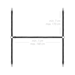 Bedroom Fantasies - Under Mattress Restraint Set