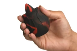 BLOOMGASM - Black Kiss Vibrateur Rose Rimming - Rouge/Noir