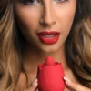 BLOOMGASM - French Rose Stimulateur Léchage et Vibration - Rouge