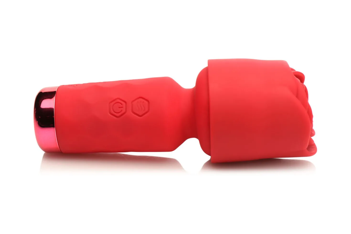 BLOOMGASM - Mini Vibromasseur Pleasure Rose - Rouge