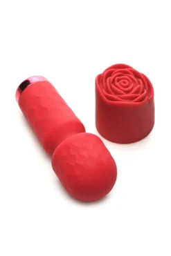 BLOOMGASM - Mini Vibromasseur Pleasure Rose - Rouge