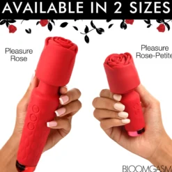 BLOOMGASM - Mini Vibromasseur Pleasure Rose - Rouge