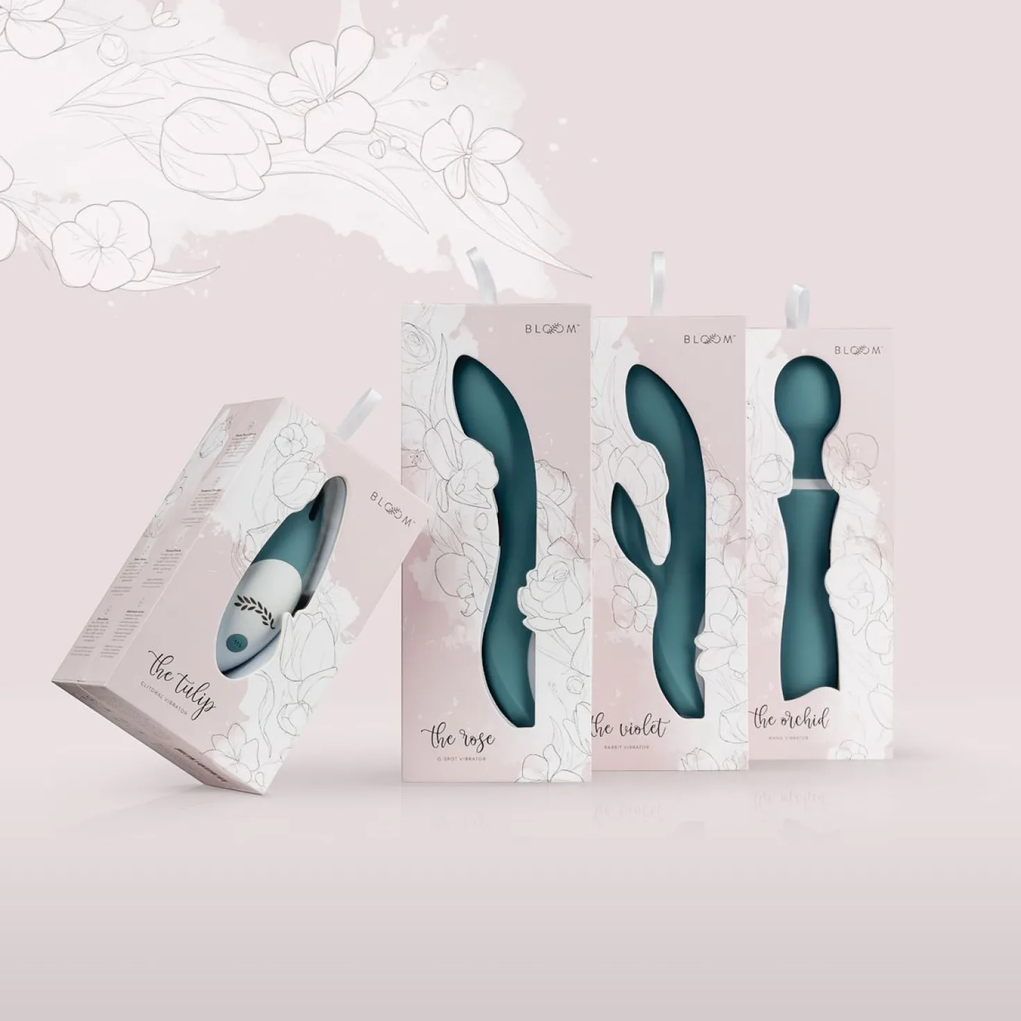 Bloom - The Rose Vibromasseur Point G - Technologie Swipe