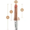 Blush Novelties - Dr. Hammer Godemichet Poussant - Beige