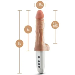 Blush Novelties - Dr. Hammer Godemichet Poussant - Beige