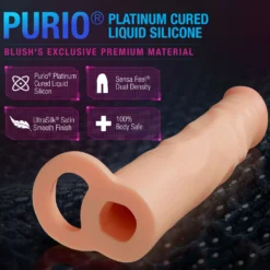 Blush - Performance Plus Extenseur de Pénis en Silicone - 6,3 cm
