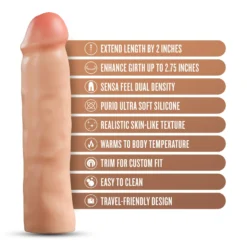Blush - Performance Plus Tenacity Extenseur de Pénis en Silicone - 5 cm