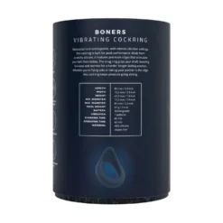 Boners - Anneau Vibrant avec Stimulation du Périnée
