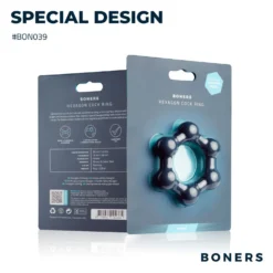 Boners Hexagone avec boules d'acier