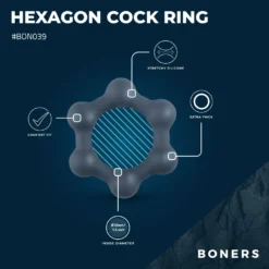 Boners Hexagone avec boules d'acier