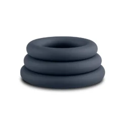Boners - Set de 3 anneaux péniens - Gris