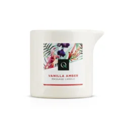 Bougie de massage Exotiq ambre à la vanille - 80 g