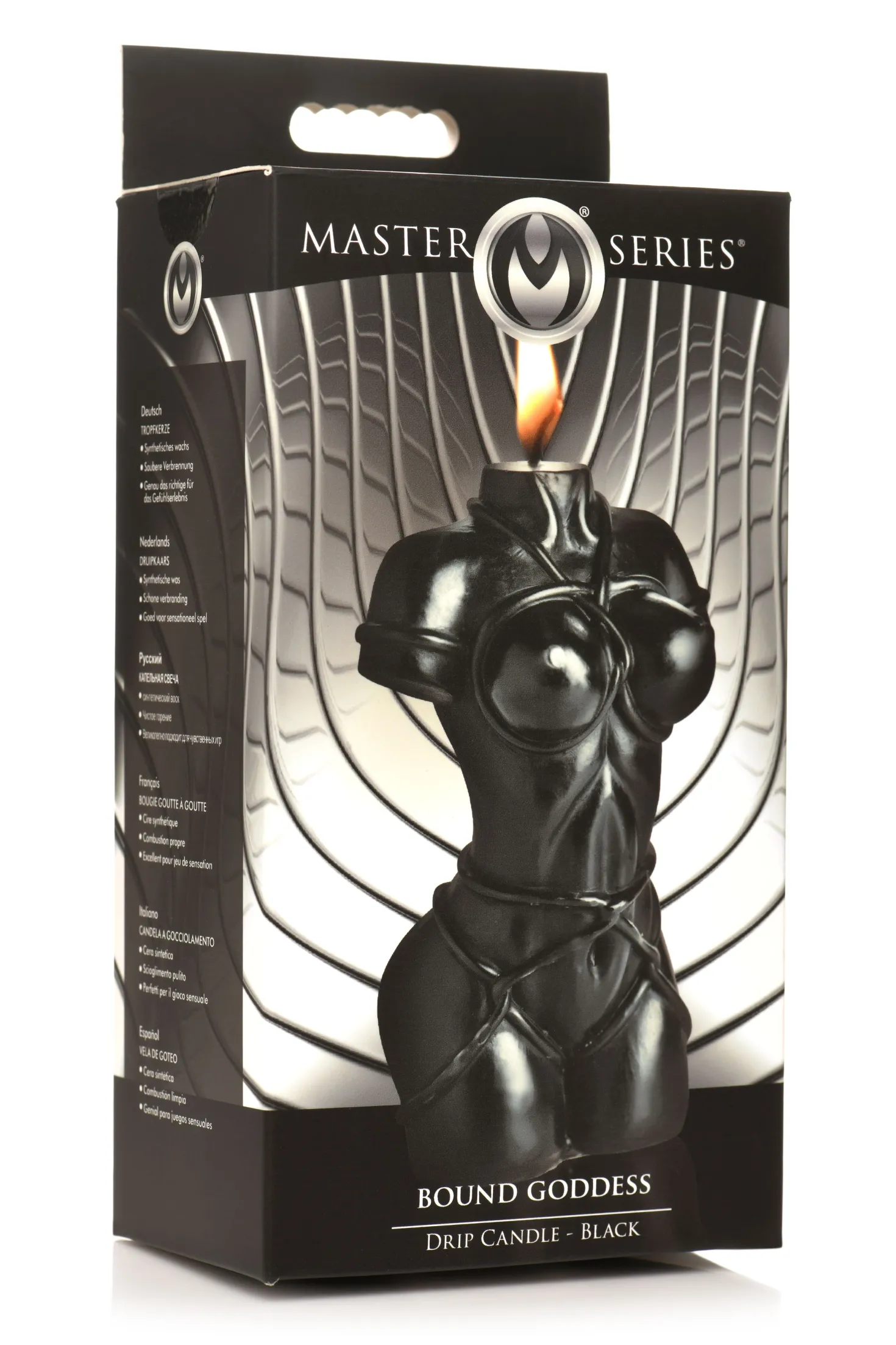 Bougie Goutte - Noir