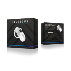 Cage de chasteté Lockdown Transparent - Petit