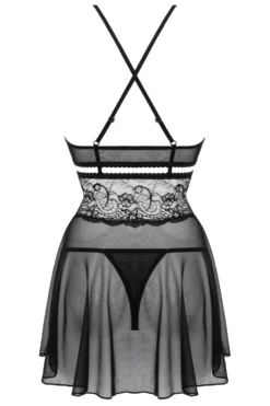 Christine - Babydoll Pandora - Noir