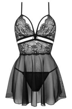 Christine - Babydoll Pandora - Noir