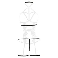 Christine - Daring Harnas Body Fiercy - Noir