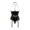 Christine - Dark Desire Body avec bonnets ouverts - Noir