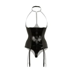Christine - Dark Desire Body avec bonnets ouverts - Noir