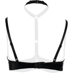 Christine - Dark Desire Soutien-gorge avec bonnets 1/4 - noir