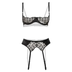 Christine - Ensemble soutien-gorge 3 pièces Gush - Noir