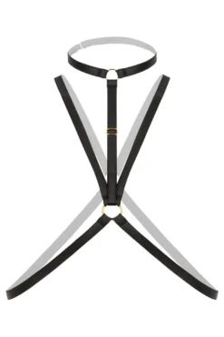 Christine - Harnais à lanières Bralette Secret Love - noir