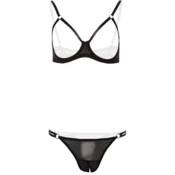 Christine - Offenes BH-Set Sanna - Schwarz