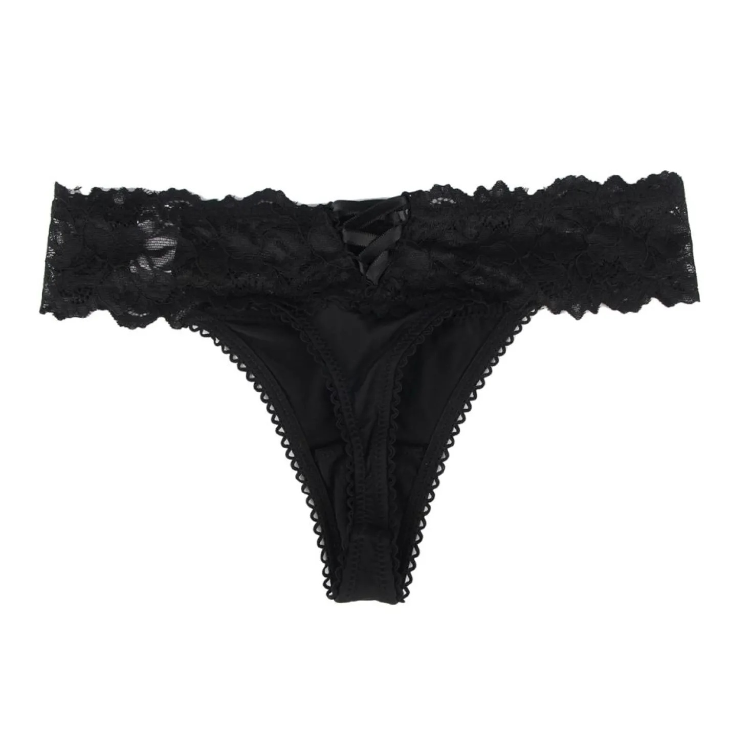 Christine - String beauté - Noir