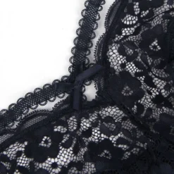 Christine - String en dentelle - Bleu