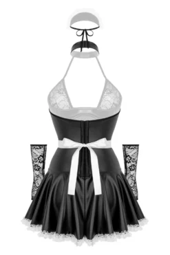 Christine - Tenue de soubrette pour jeu de rôle - 3 pièces