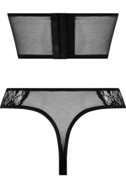 Christine - Tiara Mi-corset et string