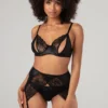 Christine - Vesper Ensemble à effet mouillé avec soutien-gorge