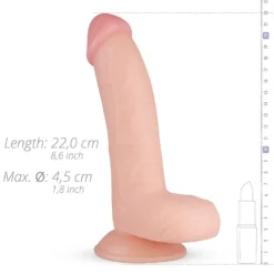 Cliff Godemichet réaliste 22 cm - Real Fantasy