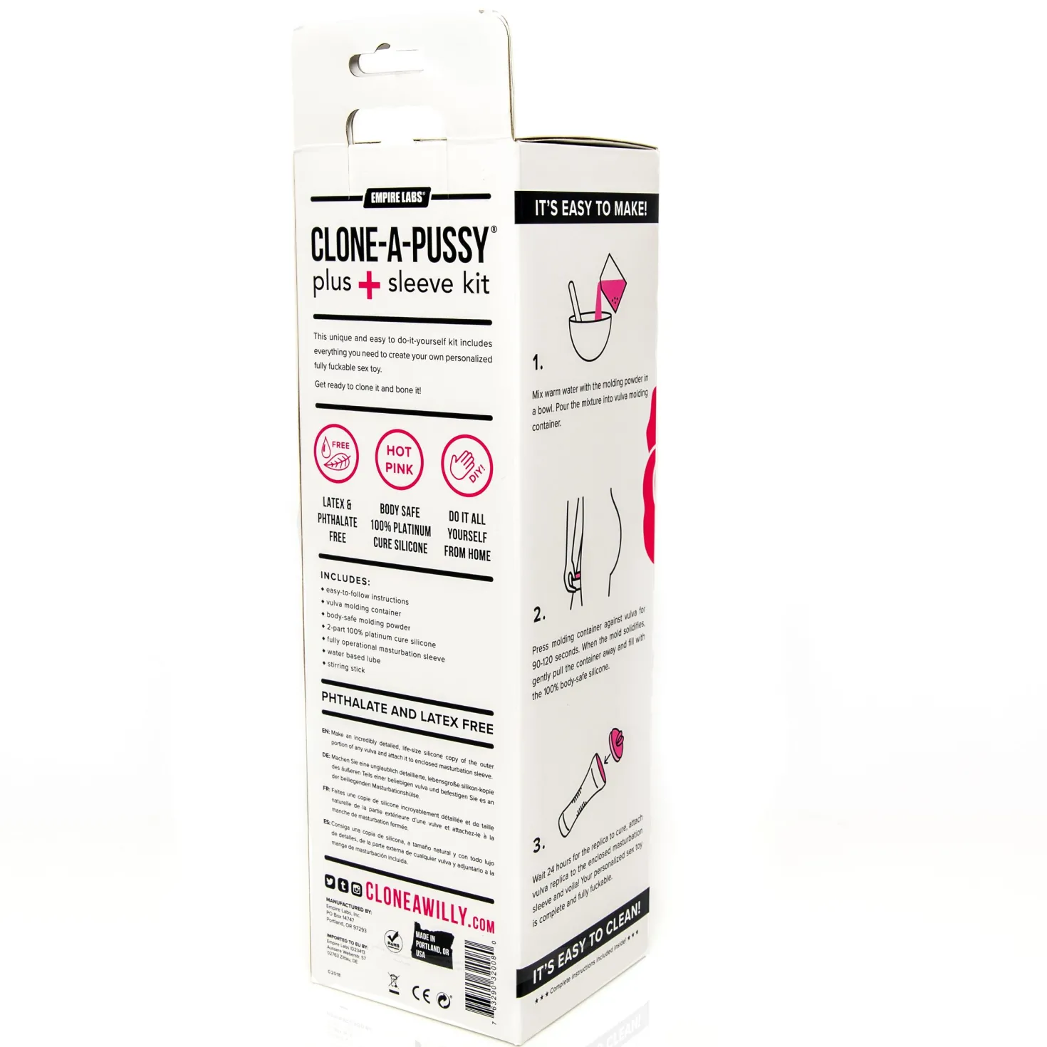 Clone-A-Pussy - Plus Sleeve Kit - Rose