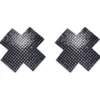 Cottelli Collection – Bijou de Tétons Croix – Noir