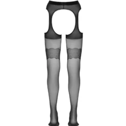 Cottelli Collection - Collant Porte-Jarretelles - Noir