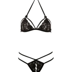 Cottelli Collection - Ensemble en dentelle - Noir