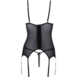 Cottelli Collection - Ensemble de Lingerie Open Cup - Noir