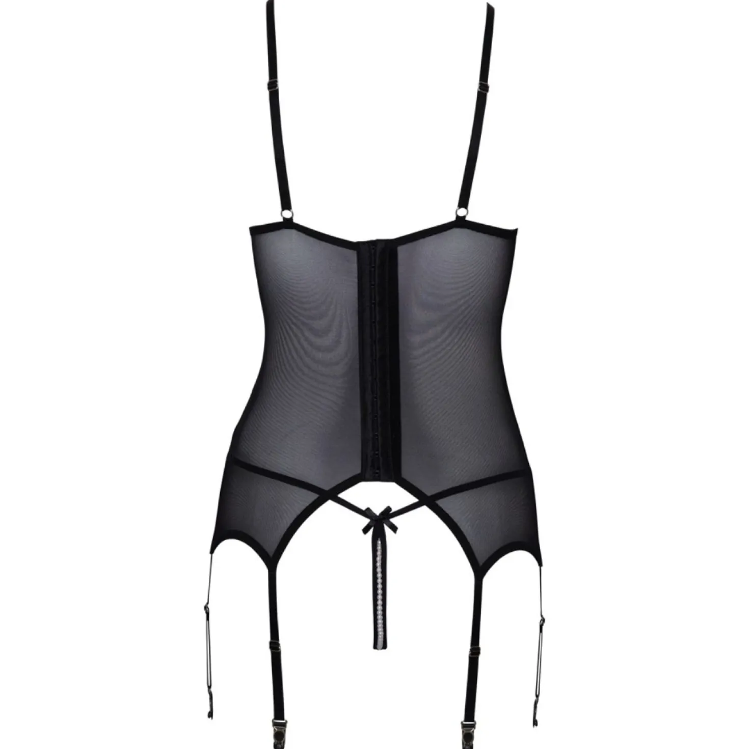 Cottelli Collection - Ensemble de Lingerie Open Cup - Noir