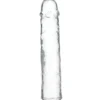 Crystal Addiction - Godemiché transparent - 20 cm