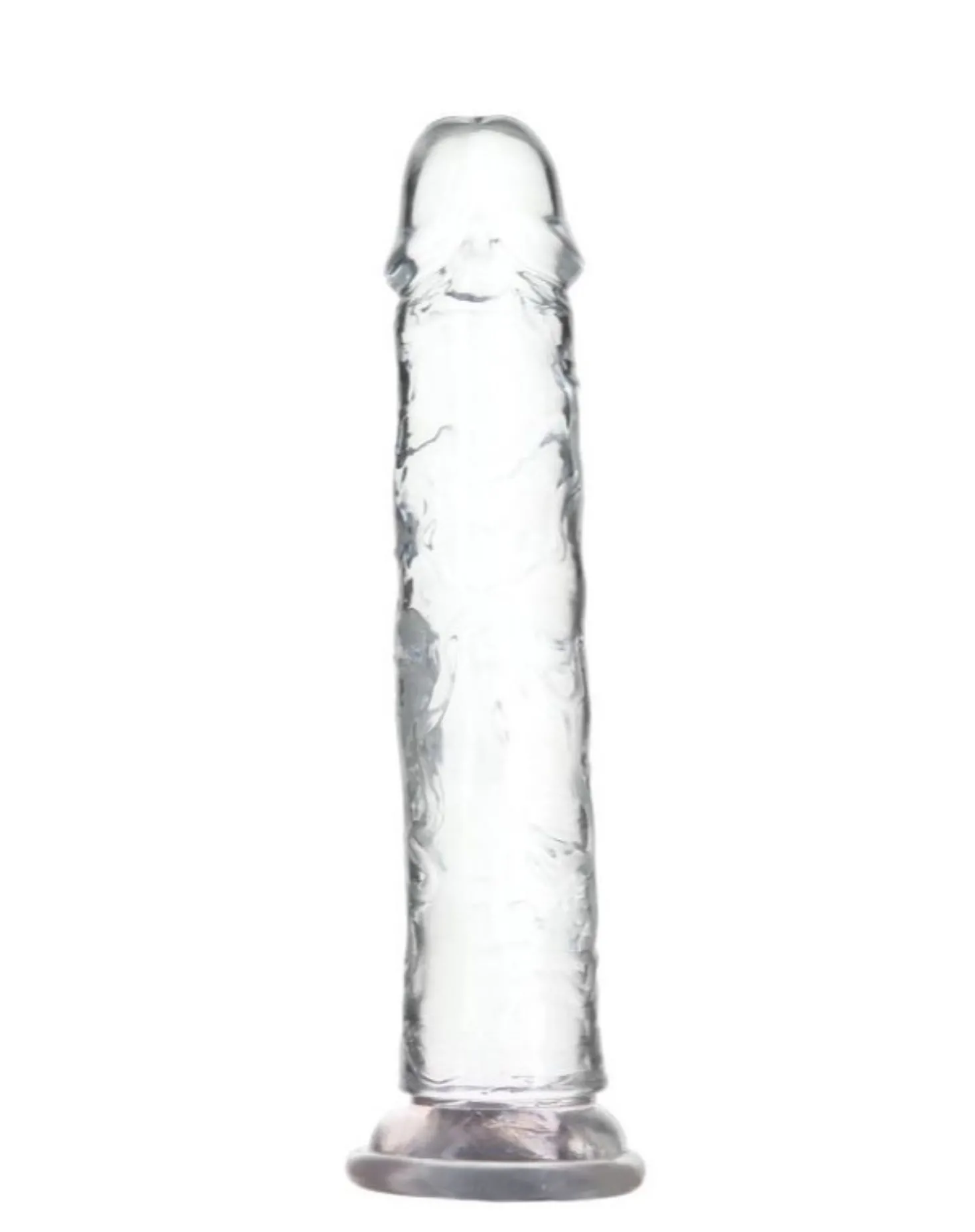 Crystal Addiction - Godemiché transparent - 20 cm