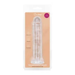 Dildo en gel sans testicules - 16 cm